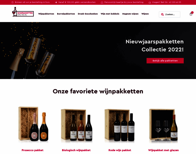 Wijnpakkettenonline.nl thumbnail