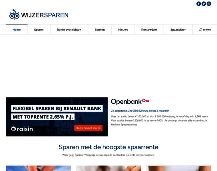 Wijzersparen.nl thumbnail
