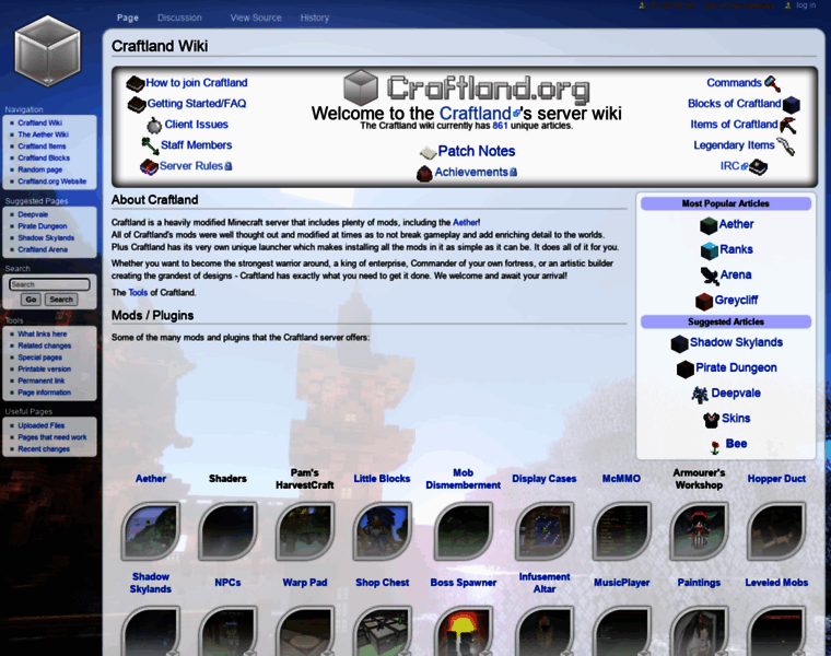 Wiki.craftland.org thumbnail