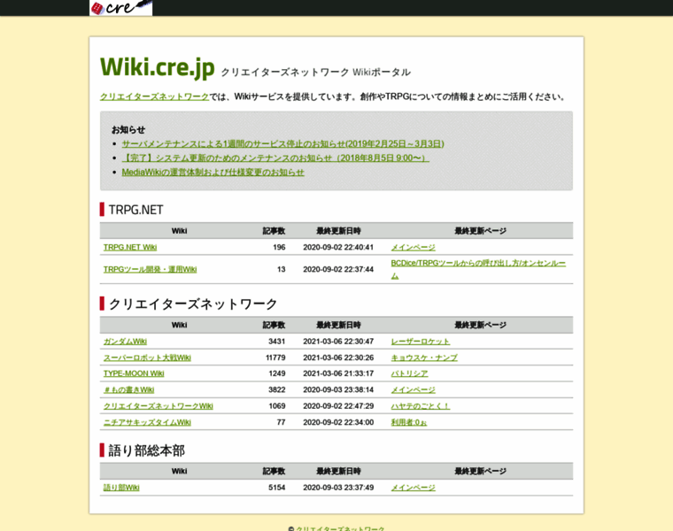 Wiki.cre.jp thumbnail