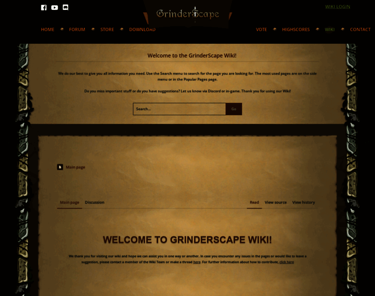 Wiki.grinderscape.org thumbnail