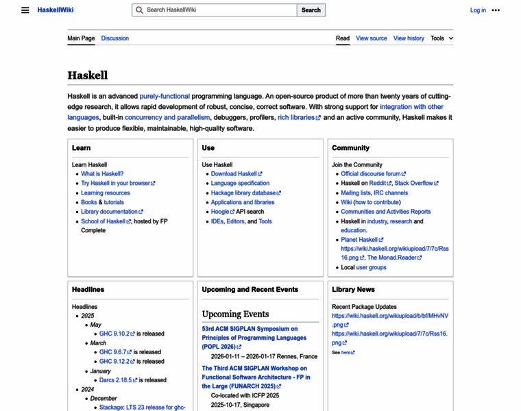 Wiki.haskell.org thumbnail Wiki.haskell.org thumbnail