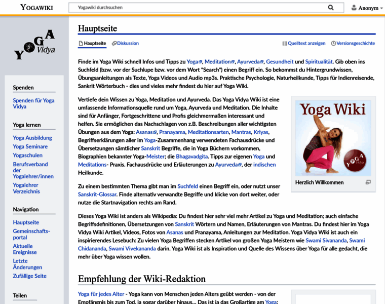 Wiki.yoga-vidya.de thumbnail