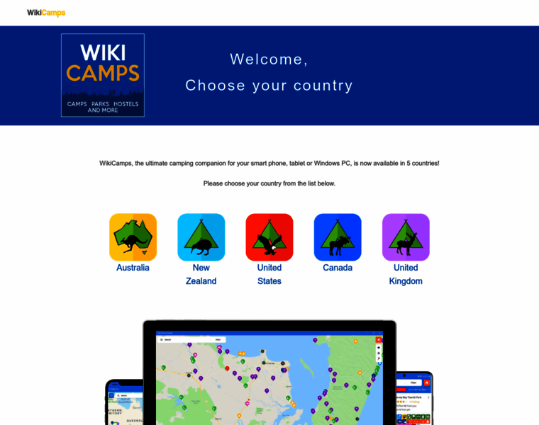 Wikicamps.co thumbnail