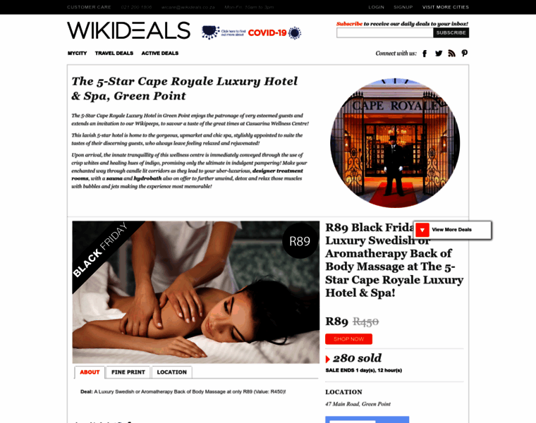 Wikideals.co.za thumbnail