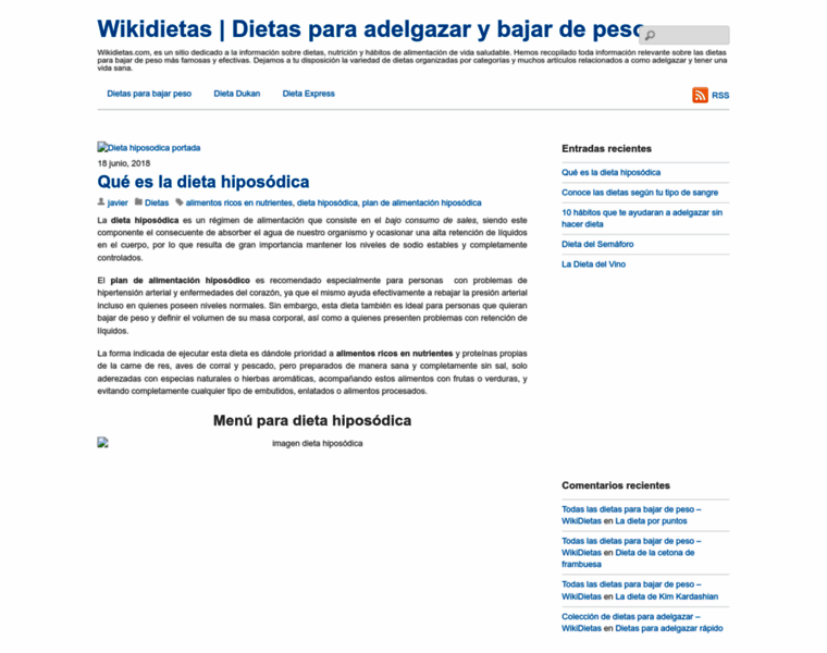 Wikidietas.com thumbnail