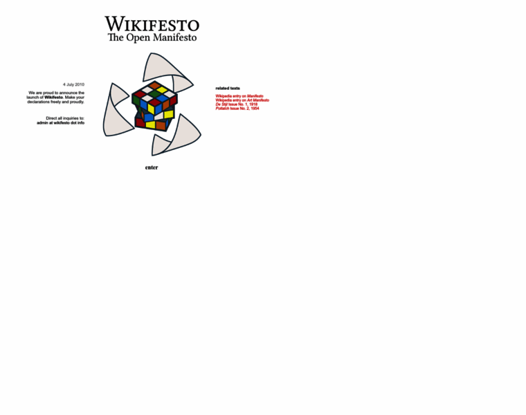 Wikifesto.info thumbnail