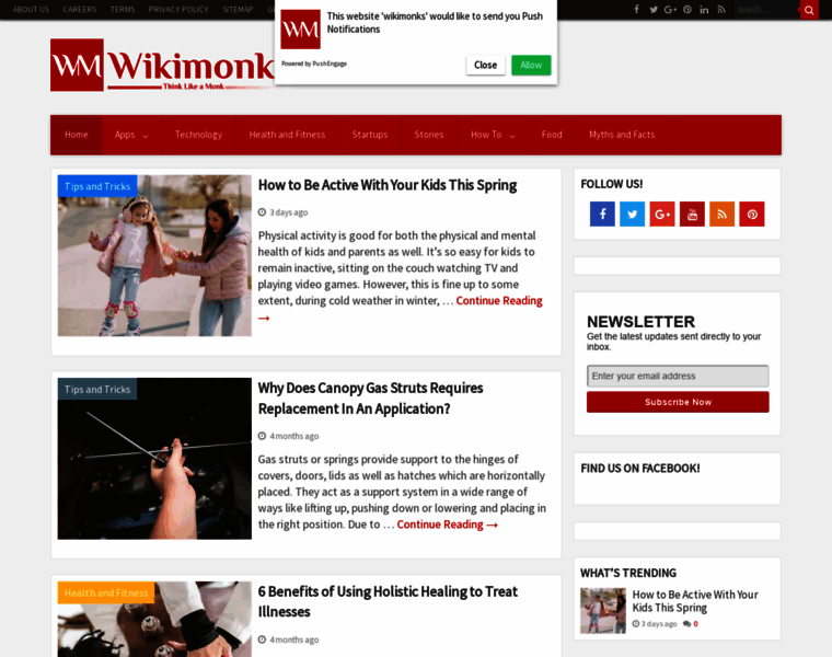 Wikimonks.com thumbnail