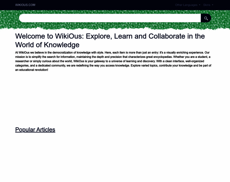 Wikious.com thumbnail