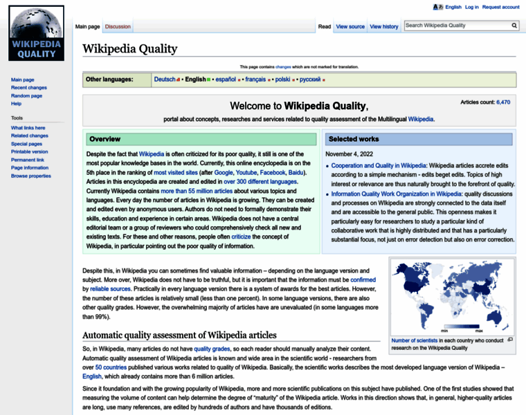 Wikipediaquality.com thumbnail