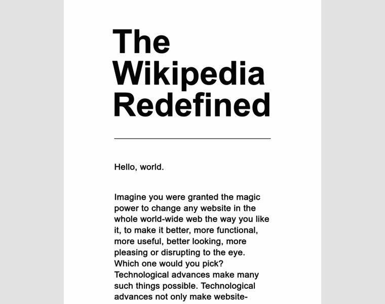 Wikipediaredefined.com thumbnail