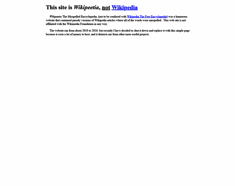 Wikipeetia.org thumbnail