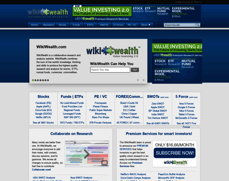 Wikiwealth.com thumbnail
