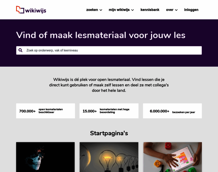 Wikiwijs.nl thumbnail