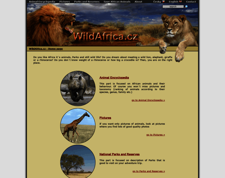 Wildafrica.cz thumbnail