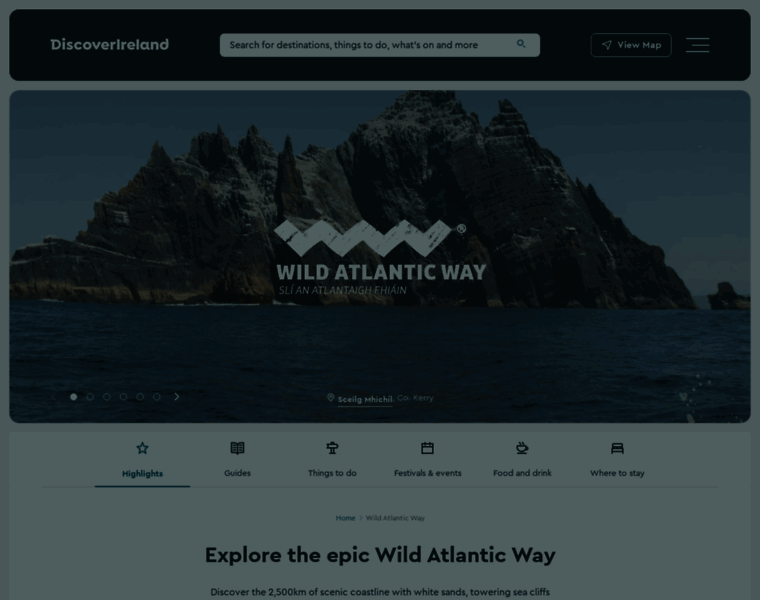 Wildatlanticway.com thumbnail