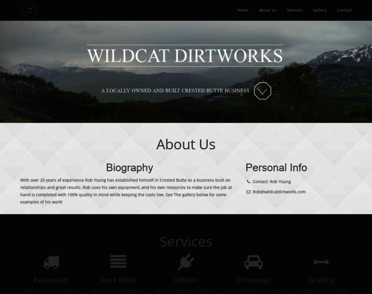Wildcatdirtworks.com thumbnail