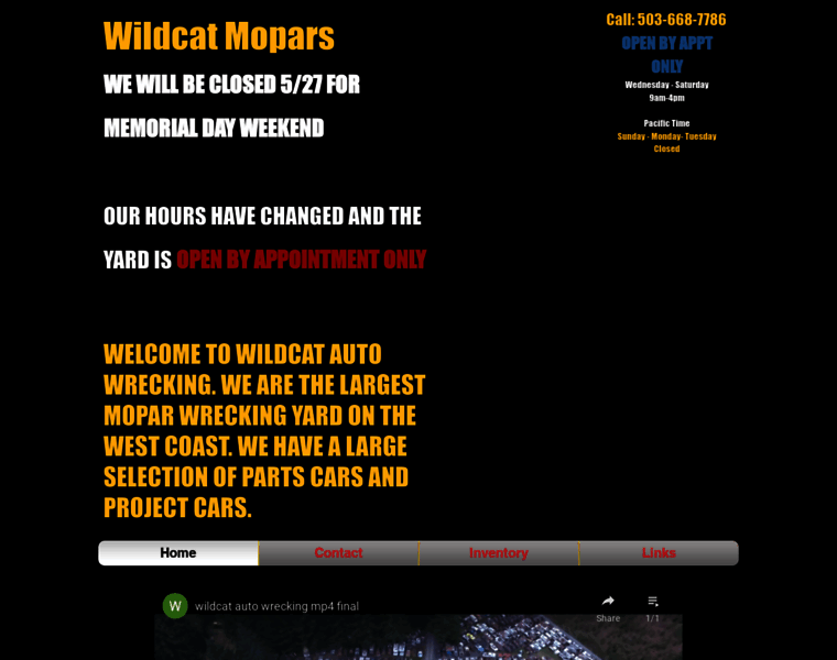 Wildcatmopars.com thumbnail