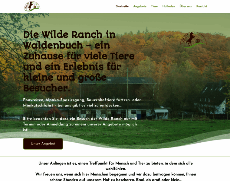 Wilde-ranch.de thumbnail