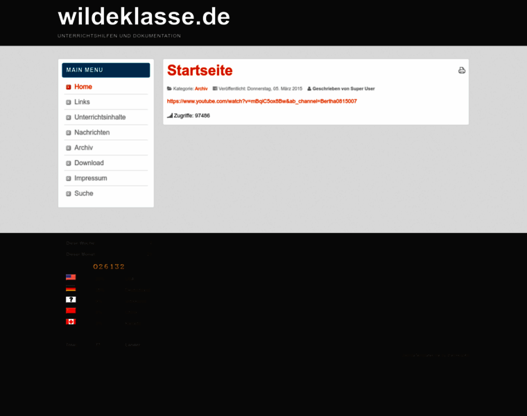 Wildeklasse.de thumbnail