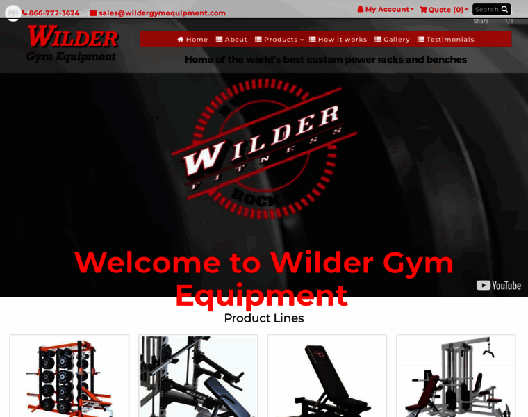Wildergymequipment.com thumbnail