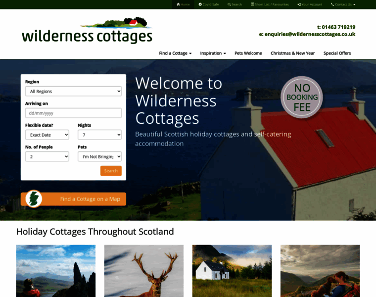 Wildernesscottages.co.uk thumbnail