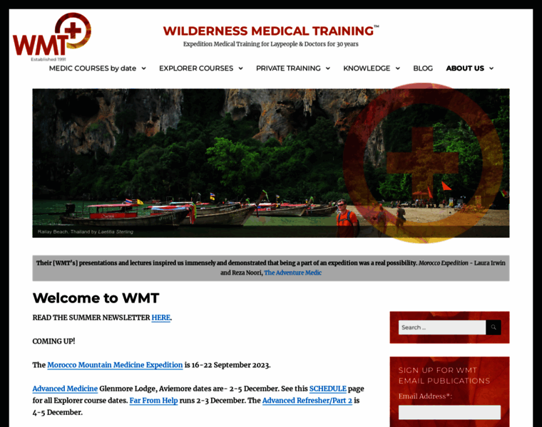 Wildernessmedicaltraining.co.uk thumbnail