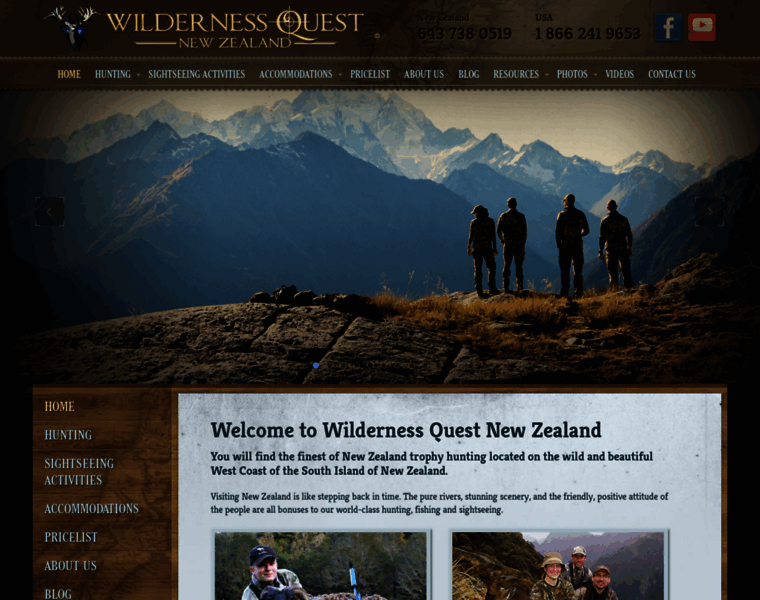 Wildernessquestnz.com thumbnail