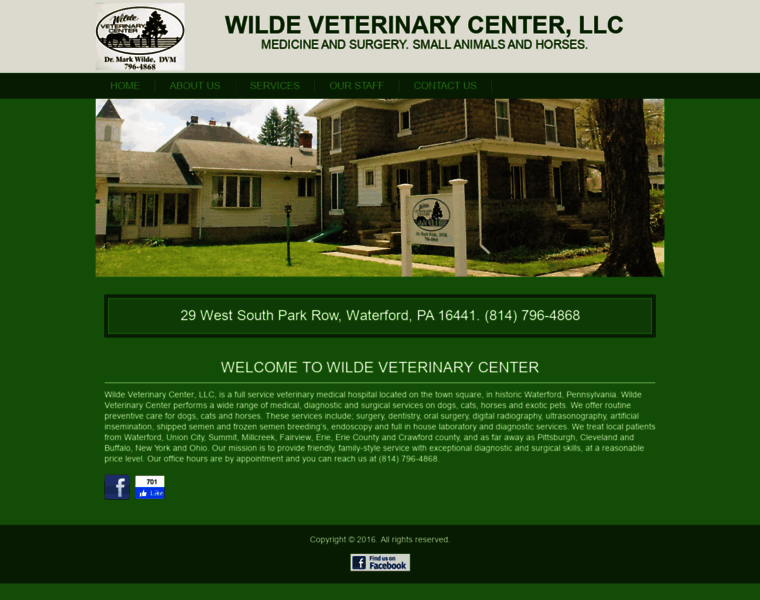Wildeveterinarycenter.com thumbnail