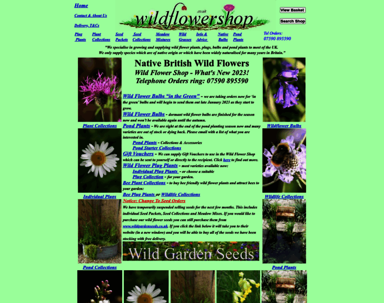 Wildflowershop.co.uk thumbnail