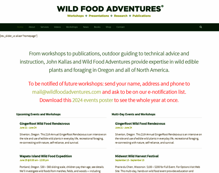 Wildfoodadventures.com thumbnail