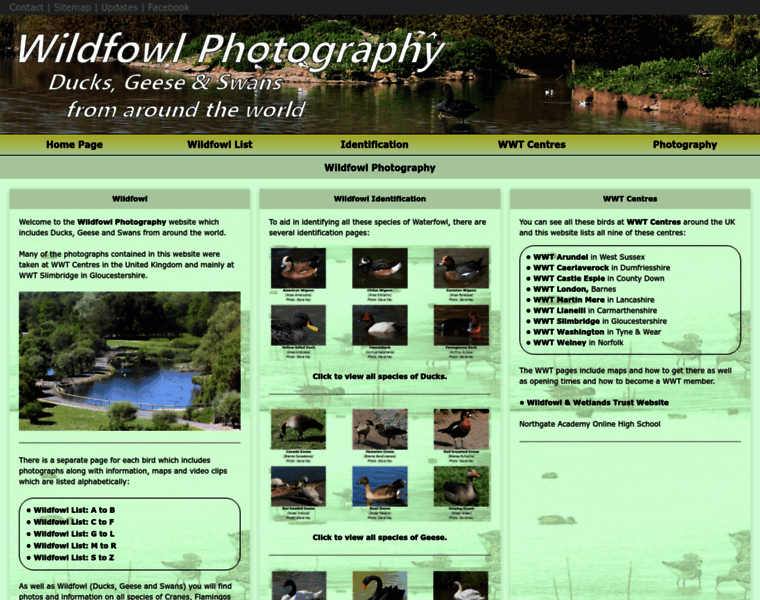Wildfowl-photography.co.uk thumbnail
