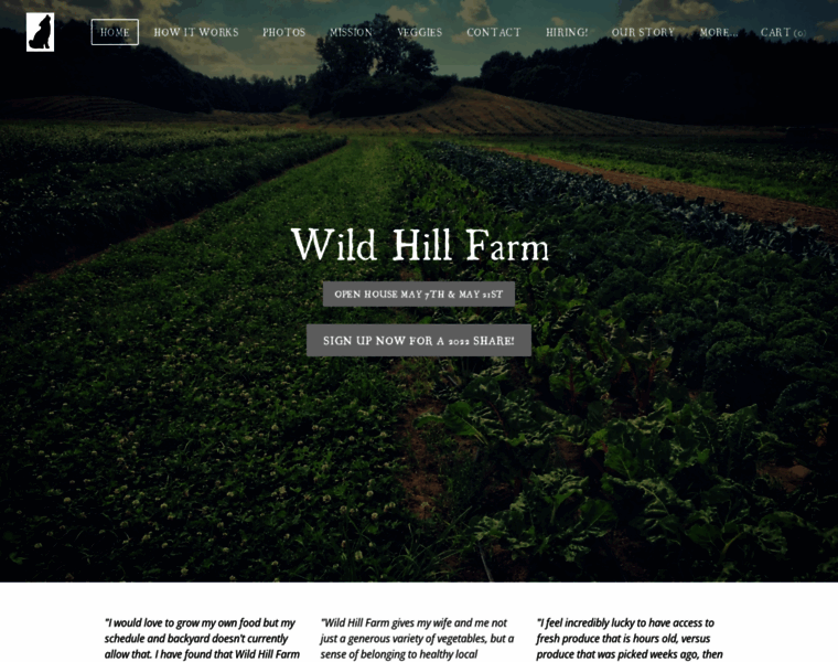 Wildhillfarm.com thumbnail
