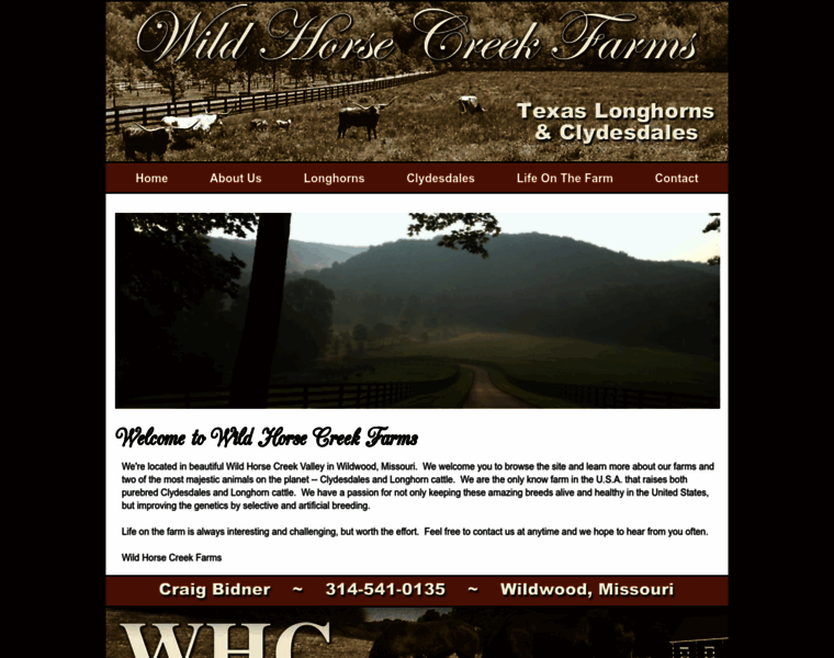 Wildhorsecreekfarms.com thumbnail