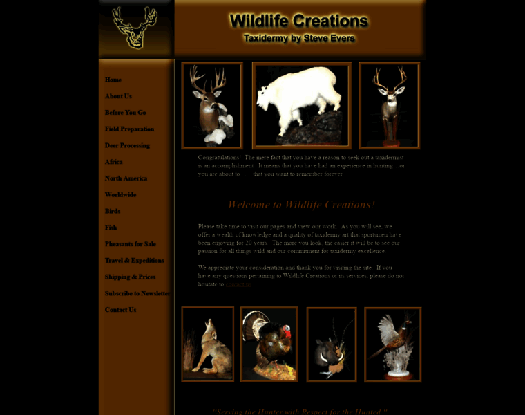 Wildlifecreations.com thumbnail