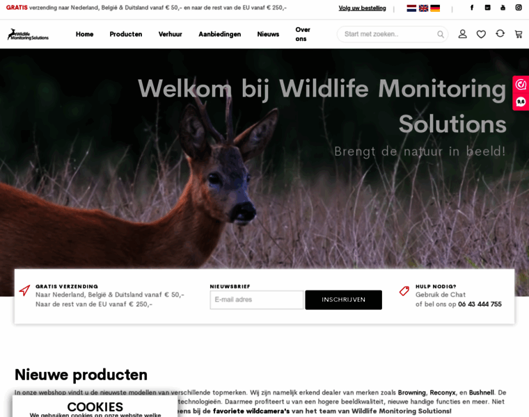 Wildlifemonitoringsolutions.nl thumbnail