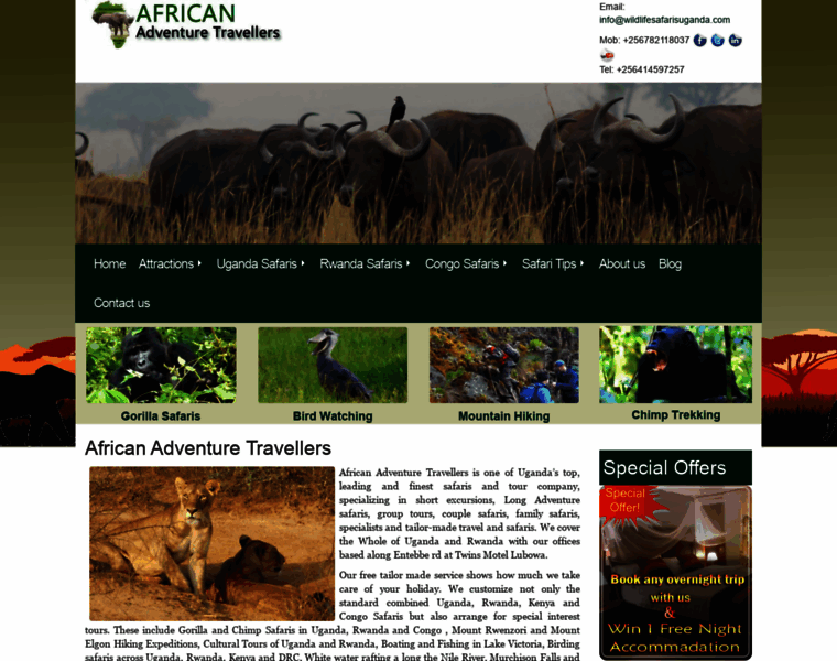 Wildlifesafarisuganda.com thumbnail