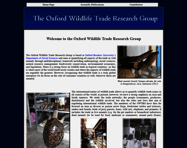 Wildlifetraderesearch.org thumbnail