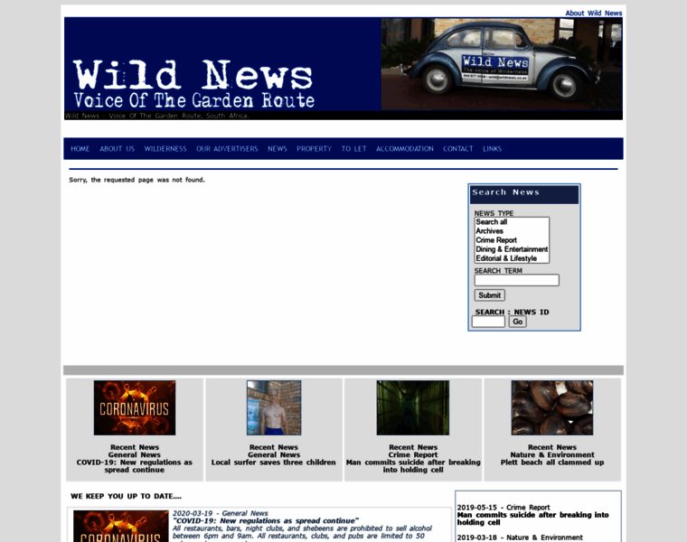Wildnews.co.za thumbnail