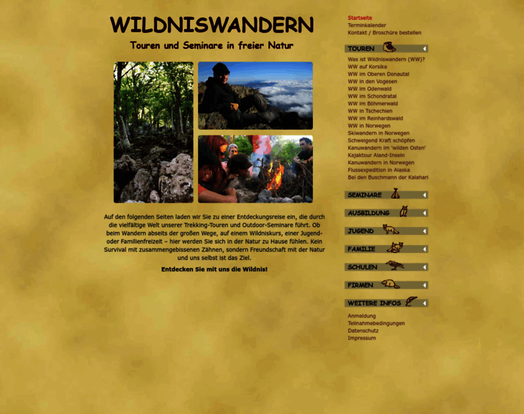 Wildniswandern.de thumbnail