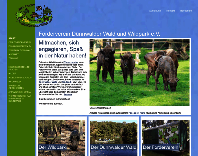 Wildpark-duennwald.de thumbnail