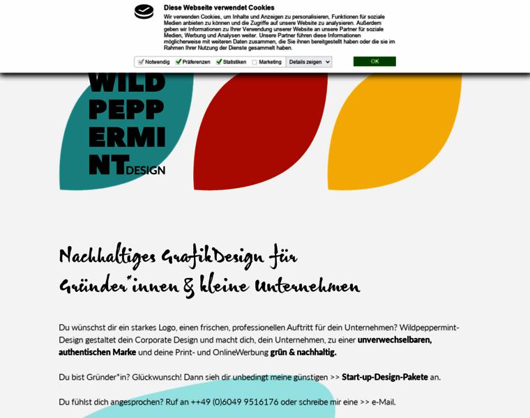 Wildpeppermint-design.de thumbnail