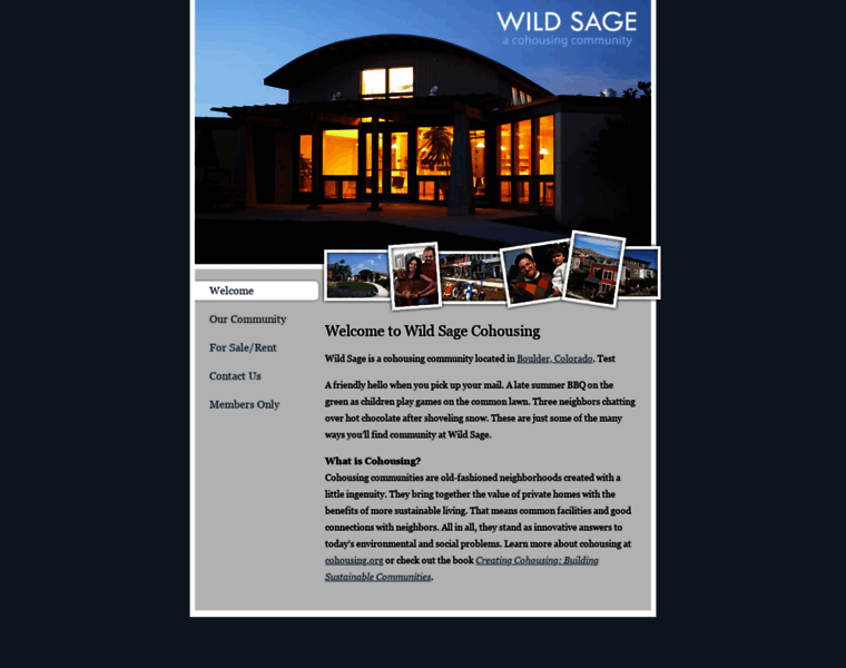 Wildsagecohousing.org thumbnail