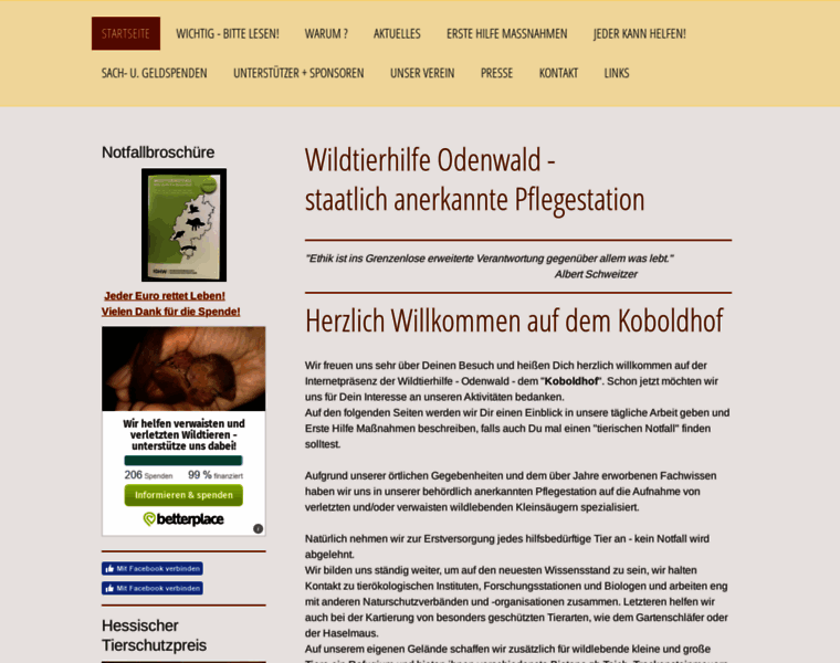 Wildtierhilfe-odenwald.de thumbnail