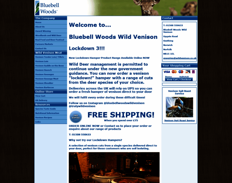 Wildvenison.co.uk thumbnail