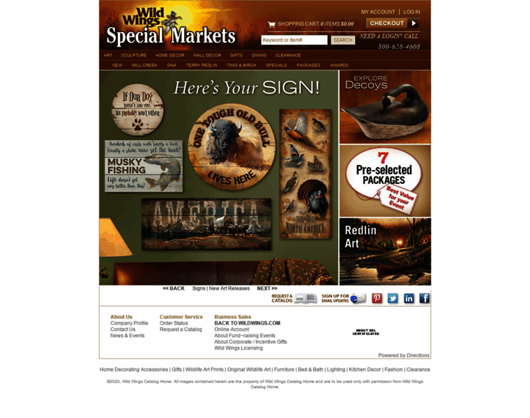 Wildwingsspecialmarkets.com thumbnail