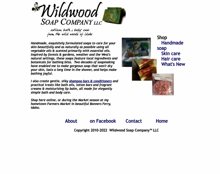 Wildwoodsoap.com thumbnail
