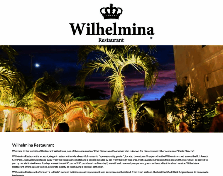 Wilhelminaaruba.com thumbnail