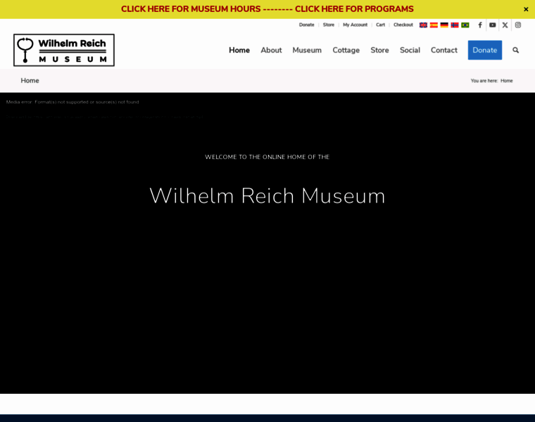 Wilhelmreichmuseum.org thumbnail