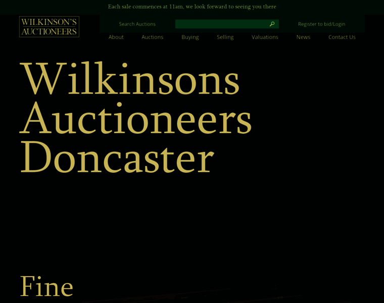 Wilkinsons-auctioneers.co.uk thumbnail